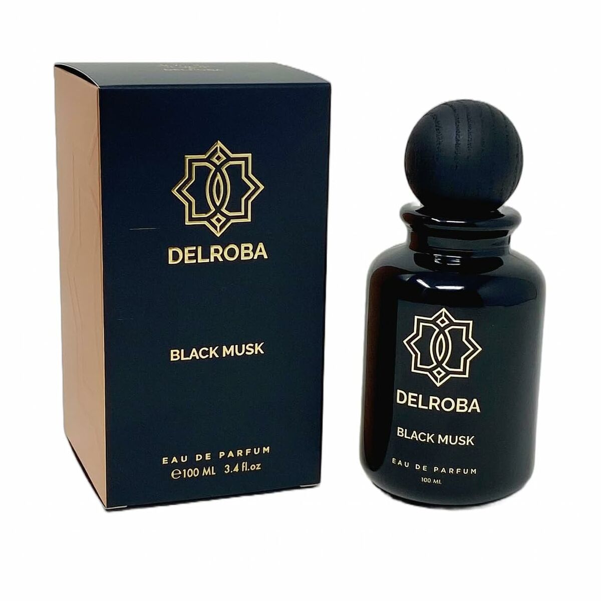 Herenparfum Delroba EDP Black Musk 100 ml